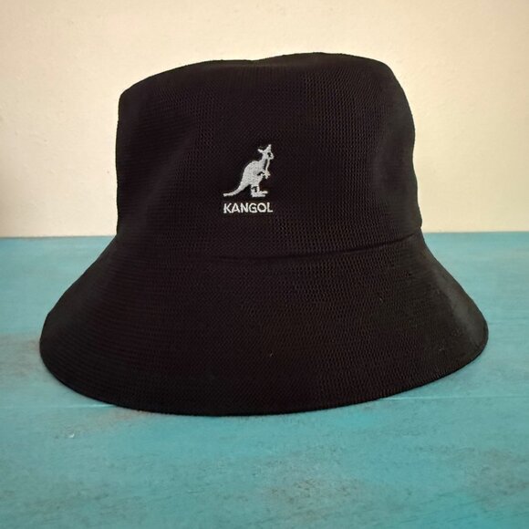 Kangol Washed Bucket in Black Men's Size Large - Picture 1 of 7